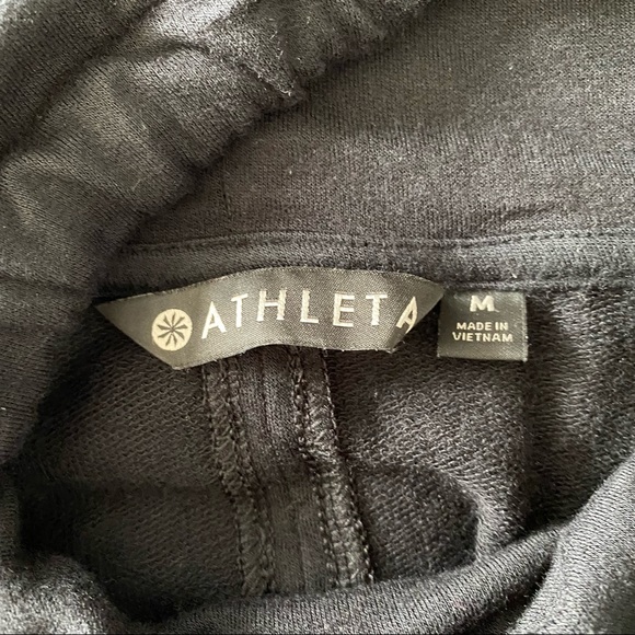 Athleta | Cropped Cowl-neck sweatshirt - Picture 3 of 6